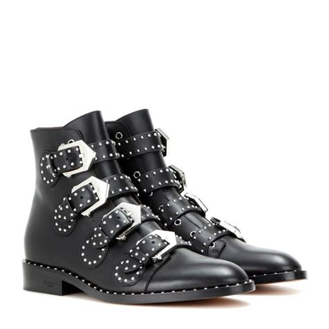 givenchy leder boots mit nieten|givenchy boots.